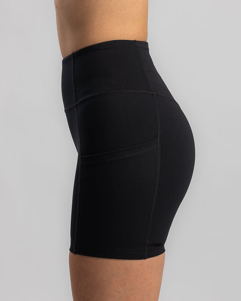 Icon Cycling Shorts-Black