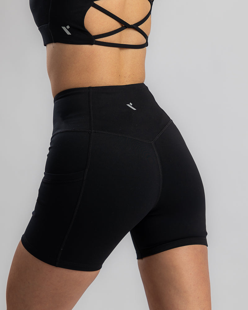 Icon Cycling Shorts-Black