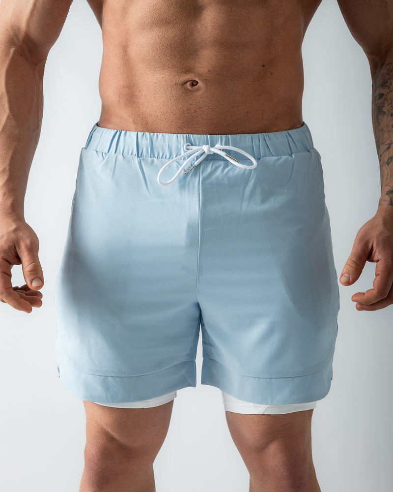 Reps 2 in 1 Shorts-Blue
