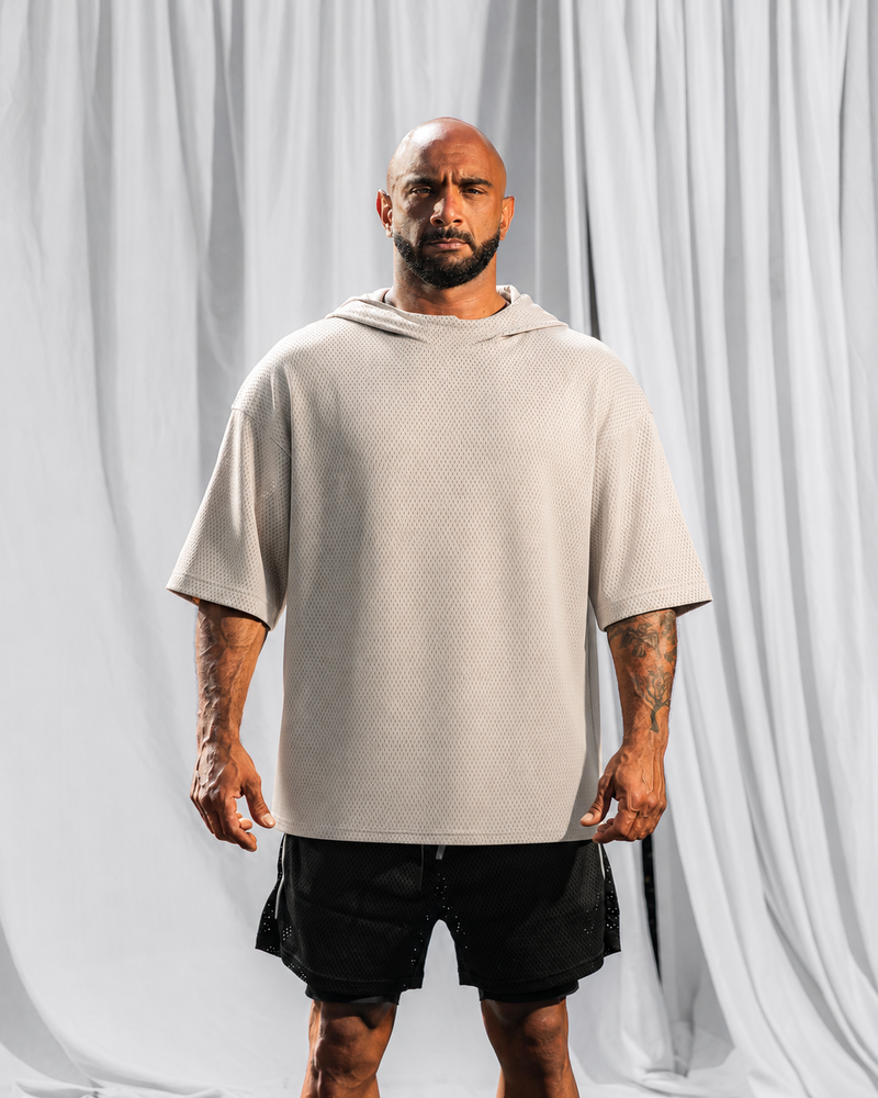 Core Double Face T-Shirt-Brown