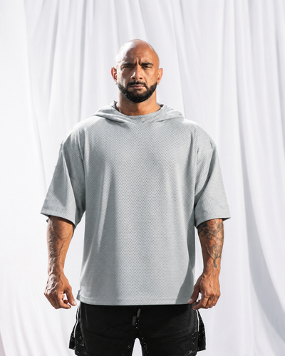 Core Double Face T-Shirt-Grey