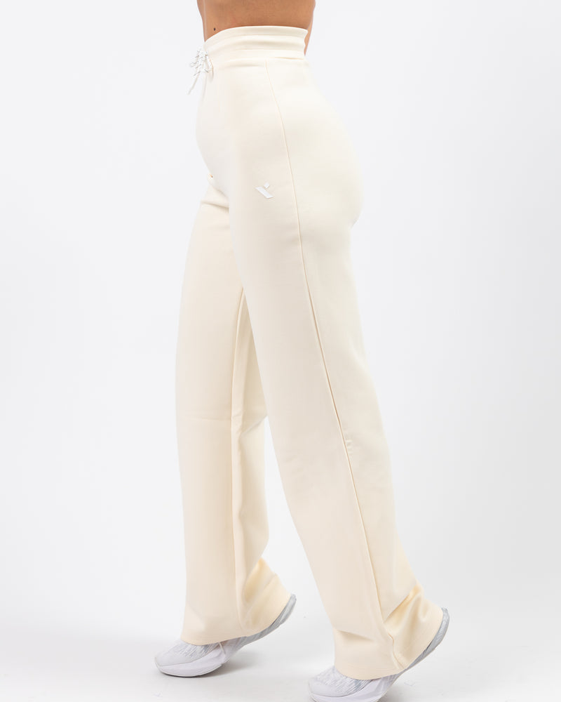 Shield Wide Leg Pants - Beige