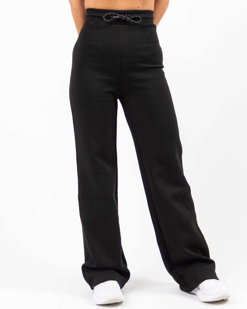 Shield Wide Leg Pants - Black